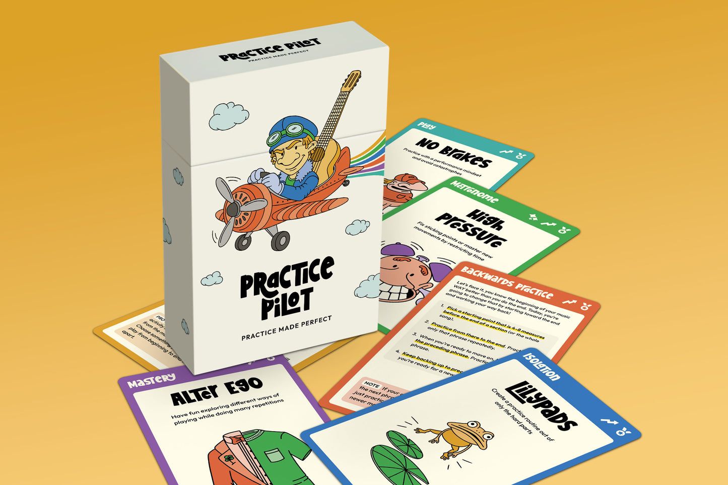 Practice Pilot - A Music Practice Card Game